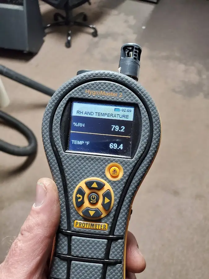 Moisture meter humidity assessment for Mold Remediation & Removal in East Peoria